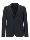 Officine Generale Nehemiah Single-breasted Blazer In Black