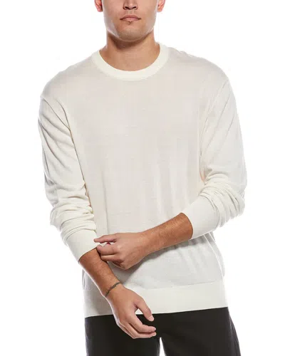Officine Generale Neils Crewneck Sweater In White