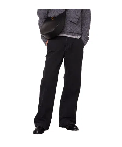 Officine Generale Nemir Jeans In Black