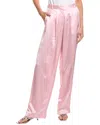 Officine Generale New Sophie Linen-blend Pant In Pink