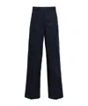 Officine Generale New Sophie Tailored Trousers In Blue