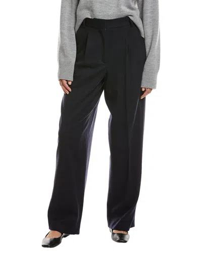 Officine Generale New Sophie Wool Pant In Black