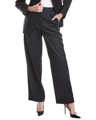 Officine Generale New Sophie Wool Pant In Black
