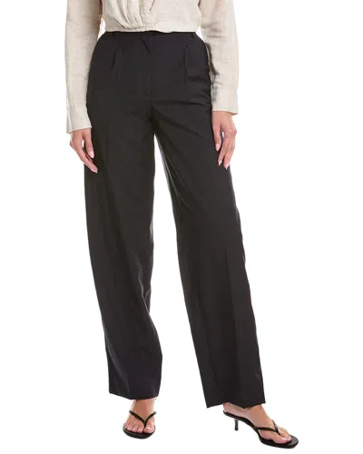 Officine Generale New Sophie Wool Pant In Black