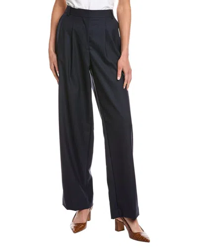 Officine Generale New Sophie Wool Pant In Blue