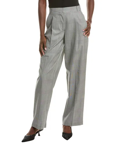 Officine Generale New Sophie Wool Pant In Gray