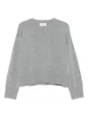 Officine Generale Cashmere Sweater In Gray