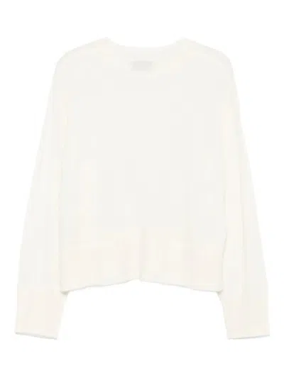 Officine Generale Officine Générale Nicky Cashmere Crewneck Clothing In Neutral