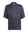Officine Generale Night Sky Eloi Shirt In Blue
