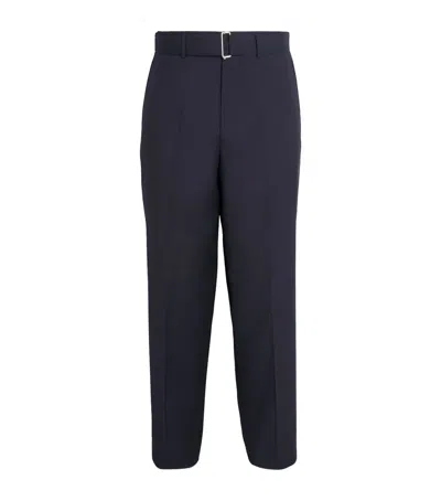 Officine Generale Night Sky Nash Trousers In Navy