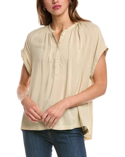 Officine Generale Nolwenn Shirt In Brown