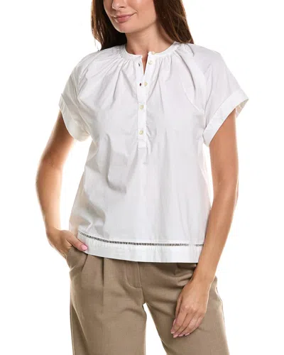 Officine Generale Nolwenn Top In White