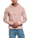 Officine Generale Odin Fleece Hoodie In Red