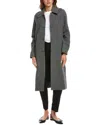 Officine Generale Auriane Wool-blend Coat In Black