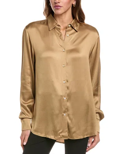 Officine Generale Ophelie Shirt In Gold