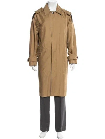 Pre-owned Officine Generale Overcoat In Brown