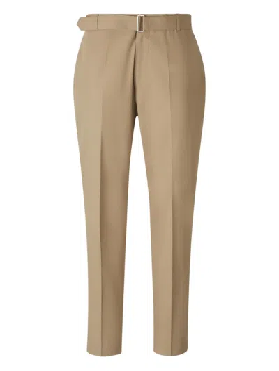 Officine Generale Owen Chinos In Brown