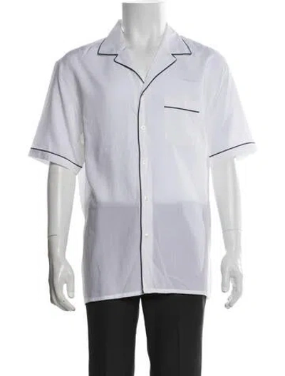 Pre-owned Officine Generale Pajama Top In Multicolor