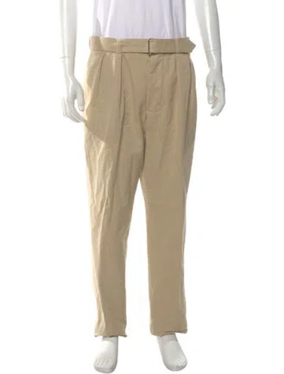 Pre-owned Officine Generale Pants In Brown
