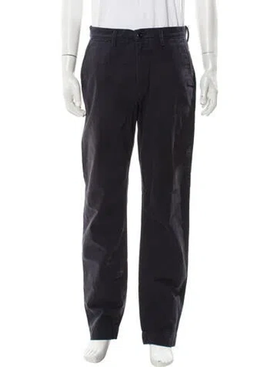Pre-owned Officine Generale Pants In Gray
