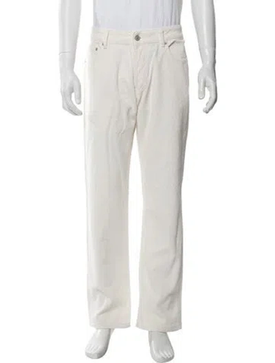 Pre-owned Officine Generale Pants In Neutral