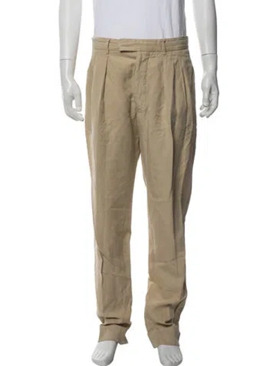 Pre-owned Officine Generale Pants In Neutral