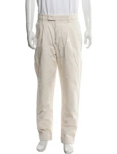 Pre-owned Officine Generale Pants In Neutral
