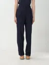 Officine Generale Pants Officine Générale Woman Color Blue In Blue