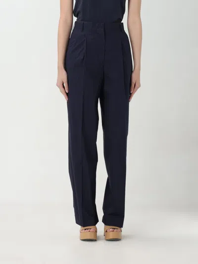 Officine Generale Trousers Officine Générale Woman Colour Blue