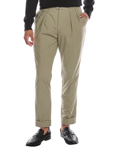 Officine Generale Pierre Poplin Pant In Green