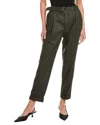 Officine Generale Pierre Wool Pant In Black