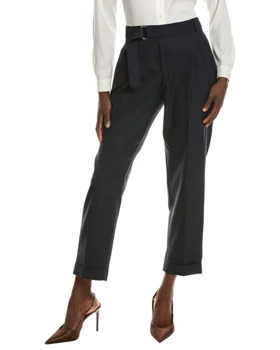 Officine Generale Pierre Wool Pant In Blue