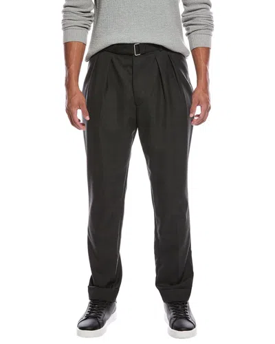 Officine Generale Officine Générale Pierre Wool Pant In Green