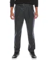 Officine Generale Pierre Wool Pant In Gray