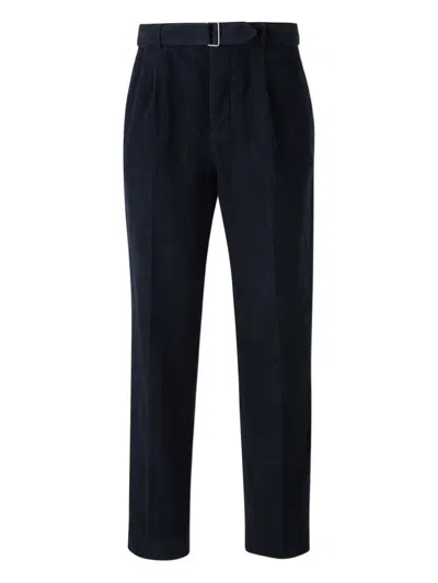 Officine Generale Pleat-detailed Corduroy Trousers