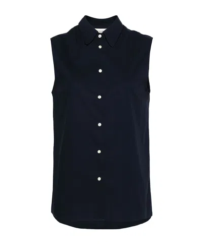 OFFICINE GENERALE POPLIN ORGANIC-COTTON SHIRT