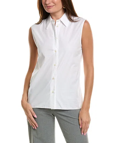Officine Generale Poplin Top In White
