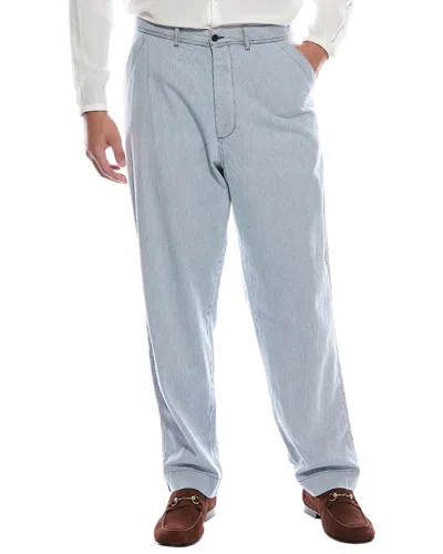 Officine Generale Preston Pant In Blue