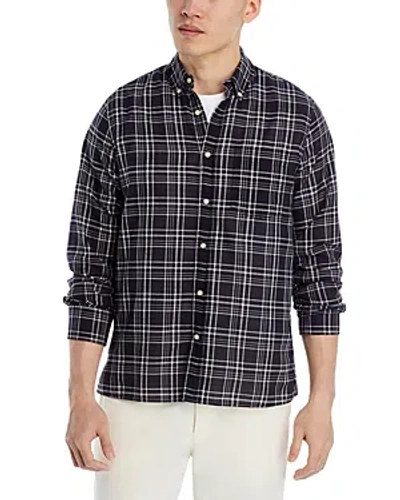 OFFICINE GENERALE PRINTED LONG SLEEVE BUTTON DOWN SHIRT