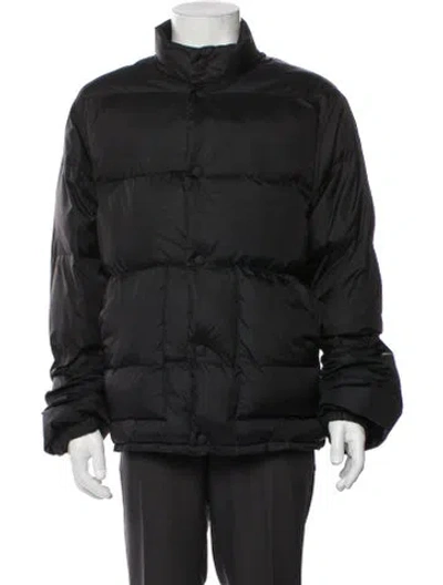 Pre-owned Officine Generale Puffer Coat In Black