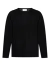 Officine Generale Raglan-sleeve Sweater In Black