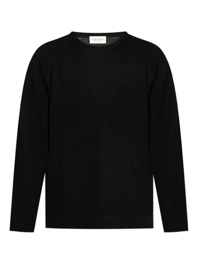 Officine Generale Raglan-sleeve Sweater In Black