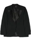 Officine Generale Raya Single-breasted Blazer In Black