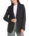 Officine Generale Mathilde Wool Jacket In Blue