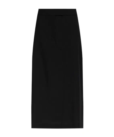 Officine Generale Reane Midi Skirt In Black