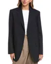 Officine Generale Rianne Wool Jacket In Black