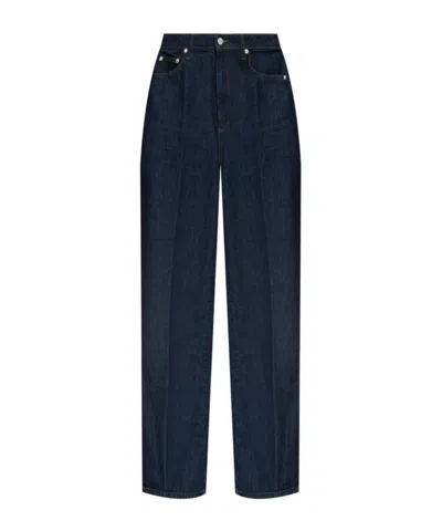 Officine Generale Romy Wide-leg Jeans In Blue
