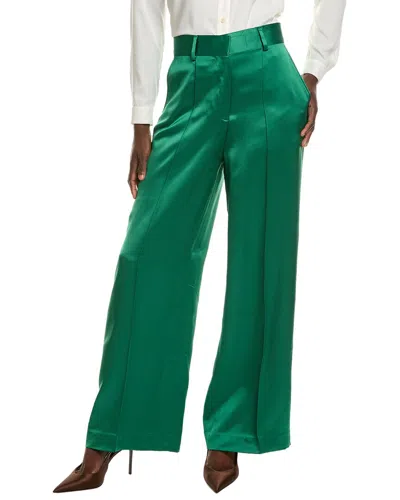 Officine Generale Rosa Solid Pant In Green