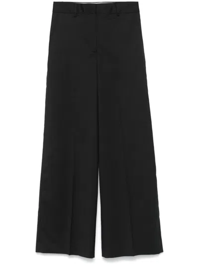 Officine Generale Rosa Trousers In Black