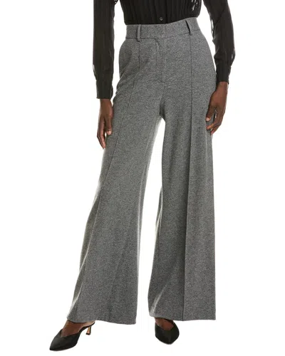 Officine Generale Rosa Wool & Cashmere-blend Pant In Gray